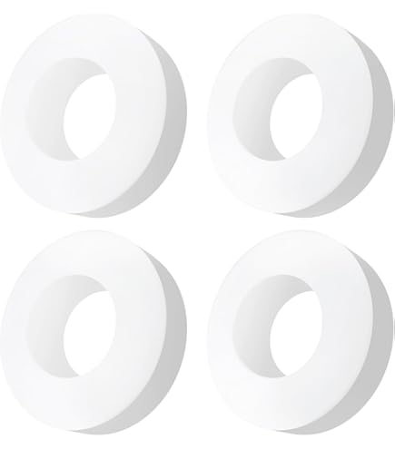 Dolphin Genuine Replacement Part - Notched White Climbing Rings (4PK) - Part Number 6101611-R4