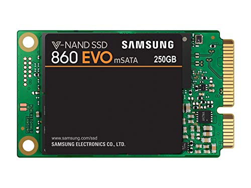 Samsung EVO m-SATA - Disco Estado Solido SSD  250 GB  550 Megabytes s  Color Negro