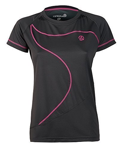 Preisvergleich Produktbild Ternua Women Pillar Shirt / 1205951-5775 / Damen Funktionsshirt Schwarz / Pink (XL)