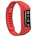 Produktbild Liqiqi ticwatch ticband Gurt Ersatz Weiche Silikon Uhrenarmband Belüften Schweiß-Sport Armband ticwatch ticband Smart Watch Rot