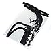 Ularmo Childern Car Seat Protectors Baby Kick Mat Mud Clean (Black)