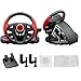 Produktbild Beimaji Trade Racing Game Lenkrad unterstützt PC / PS3 300° Rotation Metall Reifenform Super Size raue Lederstruktur Metall texturiert Racing persönlich auf der Szene