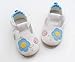 Bigood Baby Toddler PU Leather Shoes Walking Sneaker 13cm Sunflower Blue