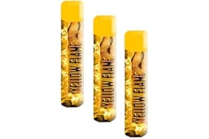 PARTYARTIKEL-24.DE Pack of 3 Hand Torches Bengalo Pyro Smoke Volcano Lance Light Fountain Party Fireworks Smoke Colour Yellow