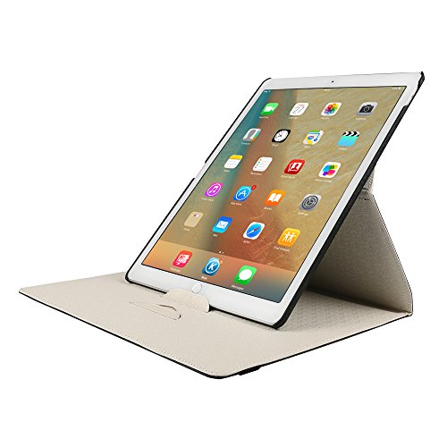 Boriyuan Ipad Pro 9,7 Hülle PU Leder Case Smart Cover ultra slim Schutztasche für das Apple iPad Pro 9.7 Zoll mit 360 Grad Standfunktion, Auto Sleep Wake up Funktion (Farbe: Schwarz) - 6