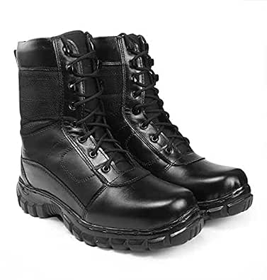 Buy Leather Combat Army Boot Shoes for 