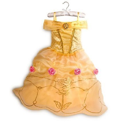 open lace back dress Custom-made Princess Belle Costume, Princess Belle Dress – CoserZ