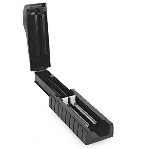 Oramics Zigarettenstopfer Stopfmaschine schwarz für alle beliebigen Tabaksorten, 2 Zigaretten gleichzeitig stopfen, Zigarettenstopfmaschine - 4