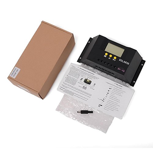 Sun YOBA 30A 12V/24V Solarregler Regler Akku laden Sicherer Schutz CE zertifizieren - 9