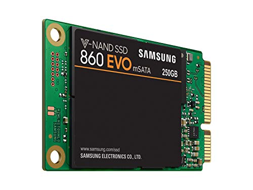 Samsung EVO m-SATA - Disco Estado Solido SSD  250 GB  550 Megabytes s  Color Negro