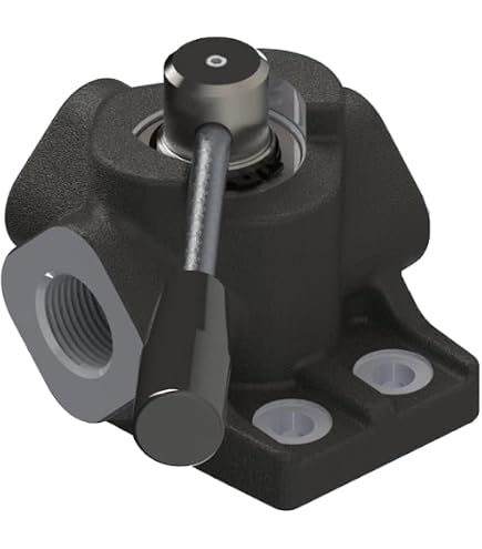 Robinet à Tournant Sphérique Hydraulique 3 Voies Haute Pression - M14*1.5 à M27*2 500 Bar DN10