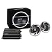Produktbild Vieta VC-PKPOWER Car-Hifi-Set 1300W Auto Lautsprecher Set (4x 100W Endstufe, 600W Bass Boost Subwoofer, 300W Einbaulautsprecher) schwarz