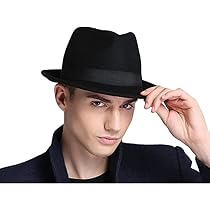 Cappello Fedora FBBULES In Feltro Ripiegabile - Stile Gangster Elegante Unisex - Per Viaggi E Occasioni Speciali - Foto 5