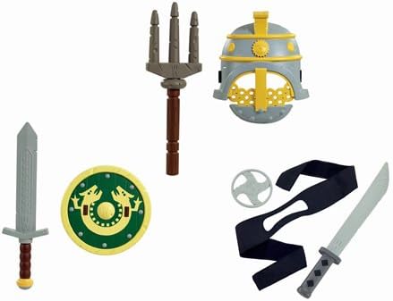World of Warriors186200 Battle Gear Weapon Toy, Multicoloured, One Size