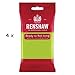 Produktbild Renshaw - Professionelle Zuckerpaste - 4 x 250g - 1 kg Gesamt - Kuchendekoration Fondant (Lime Green (Grün))