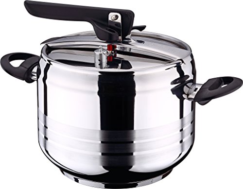 Swiss Home Zurich - Olla a presión de inducción, acero inoxidable, 7 litros