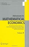 Image de Advances in Mathematical Economics Volume 8