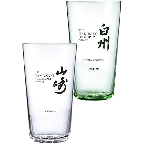 Buy Suntory Hakushu Glass 340Ml X 2Pcs Online at Low Prices in