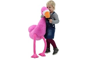 Sweety Toys 10974 Flamingo rosa Plüsch 100 cm, Pink