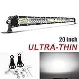 Weit verbreitete Anwendungen: Die Lichtleiste kann mit fast allen 4x4, Trucks, Motorrädern, SUVs, ATVs, Autos, Booten usw. kompatibel sein. Viele Innen- und Außenanwendungen: Gartenbeleuchtung, Hinterhofbeleuchtung, Rückfahrleuchte, Off-Road-Beleuchtung , Construction Lighting und so weiter. Halten Sie Ihre dunkle Nacht niemals dunkel und befriedigen Sie Ihren Offroad-Ehrgeiz