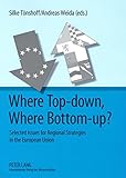 Image de Where Top-Down, Where Bottom-up?: Selected Issues for Regional Strategies in the European Union