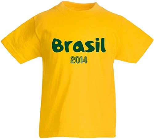 Kids Brazil World Cup 2014 T-Shirt