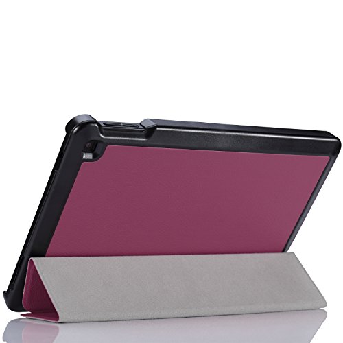 MoKo Fire HD 7 2014 Hülle – Ultra Slim Lightweight Schutzhülle Smart Cover mit Auto Schlaf / Wach Funktion und Standfunktion für Amazon Kindle Fire HD 7.0″ (4. Generation – 2014 Modell), Violett (Nicht für Fire 7 2015) - 8
