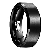 √ Bequemliches Tragen in klassischer Breite von 8MM mit einer abgerundeten Innenfläche durch Comfort-Fit Technik.