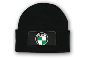 Copytec Mütze/Beenie -Puch Logo Wappen Puch Werke Oldtimer Emblem Fan Österreich Fahrrad Motorrad Auto Graz #13450