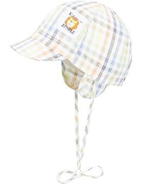 Döll Baby - Jungen Mütze Bindemütze mit Schirm