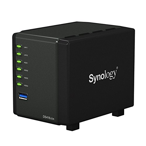 Synology DS416SLIM 4 Bay Desktop NAS Enclosure