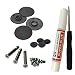 Produktbild Unten Fall Gummifüße Außen Innen Füße unten Fall Schraube für MacBook Pro A1278 A1286 A1297 33 cm 38,1 cm 43,2 cm Full Kit Set mit Schraubendreher Super Kleber