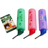 4er Set Trinkflasche Kaninchentränke Snuggel Bar Tränke 250ml für Nager Mäuse + Ratten inkl. ThermoCover von KARLIE