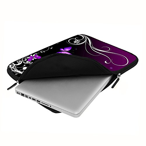 Pedea Design Tablet PC Tasche 10,1 Zoll (25,6 cm) neopren purple butterfly - 2