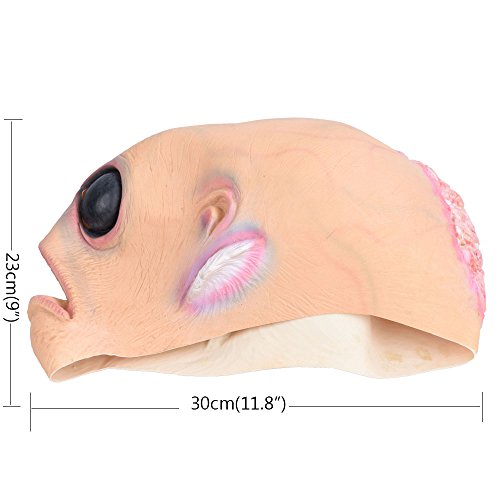 Party Story Halloween Maske latex Alien Tiermaske Kostüm - 6