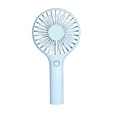 Diseño exquisito: diseño compacto y liviano para la máxima comodidad. El ventilador personal pequeño y liviano proporciona circulación de aire de enfriamiento en las direcciones deseadas.