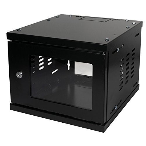 LogiLight 25.4 cm (10 Zoll) SoHo Wandgehäuse 4HE (312x300 mm) montiert, schwarz