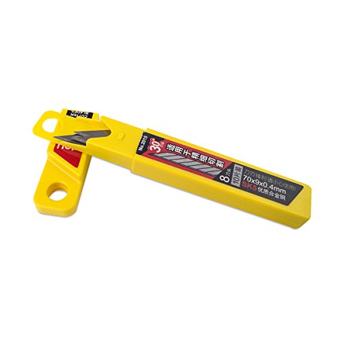Deli SK5 30° 50x Klingen, 9mm – für Folierer- Grafikmesser / Folienmesser / Car wrapping knife, Cuttermesser - 7