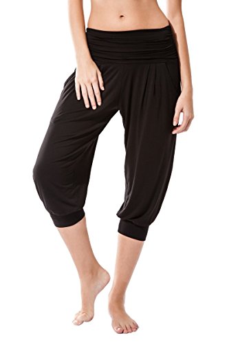 Frauen-Fitnesshose , Rabi Sternitz, ideal für Pilates, Yoga und jeder Sportart, Bambusgewebe , ökologische und weich. Hose