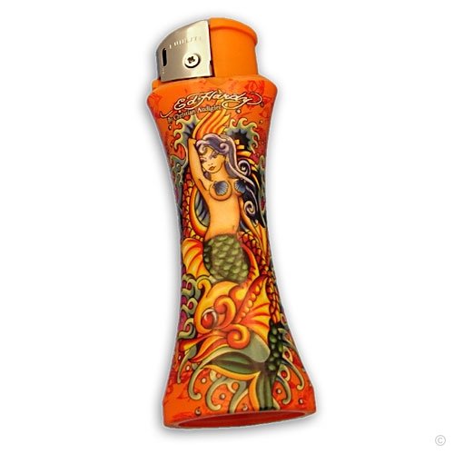 Preisvergleich Produktbild Don Ed Hardy Feuerzeug Meerjungfrau 15