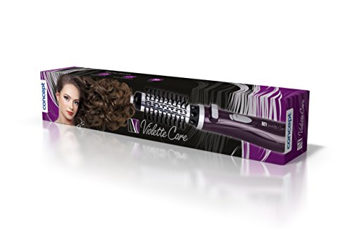 CONCEPT Hausgeräte KF-1500 Rotierende Warmluftbürste, Rotation in beide Richtungen, violette Care - 3