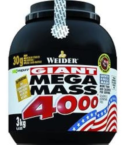 Weider Mega Mass 4000 Poudre Prot&eacute;in&eacute;e Chocolat 7 Kg