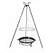 Produktbild Schwenkgrill Dreibein Edelstahl 60cm inkl. Feuerschale "Pan 32" 70cm
