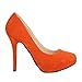 Produktbild FOLLOW ME FMUK  EVE,  Damen Plateau , Orange - Orange Suede - Größe: 41.5