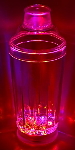 LED Cocktailshaker, Cocktail Mixer, Shaker für Cocktail multicolor bunt blinkend - 5