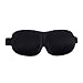 Produktbild SUNNIOR 3D Stereo Augenmaske Leichte ultraweiche Silky Eye Shades für Männer und Frauen, Breathe-Easy Schlafmasken für Bedtime & Reisen(schwarz)