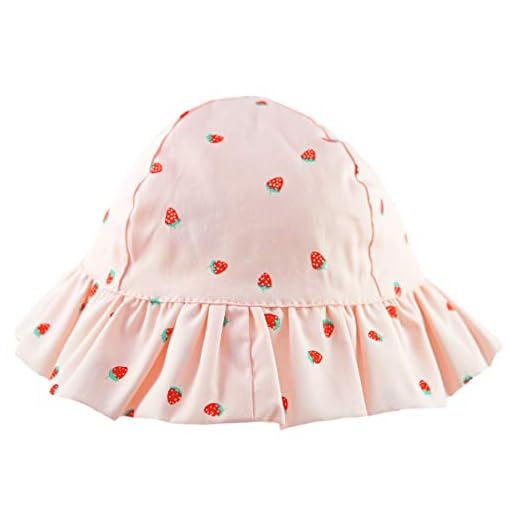 girls red sun hat