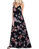 Gelegenheit: Blumendruck SommerKleid mit spagettiträgern, ideal für Strandkleidung und Freizeitkleidung.