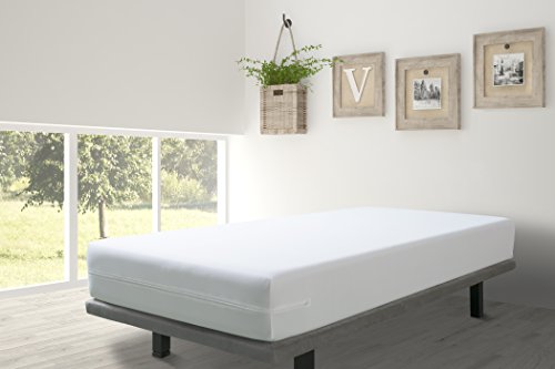VELFONT – Anti-Wanzen-Matratzenbezug, wasserdicht und atmungsaktiv – verfügbar in verschiedenen Größen – 90×190/200cm - 3