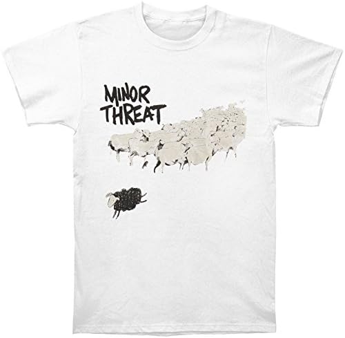 XZeki Minor Threat Men's Out Of Sheep T-shirt White